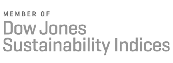 Logotipo Member of Dow Jones Sustainability Indices